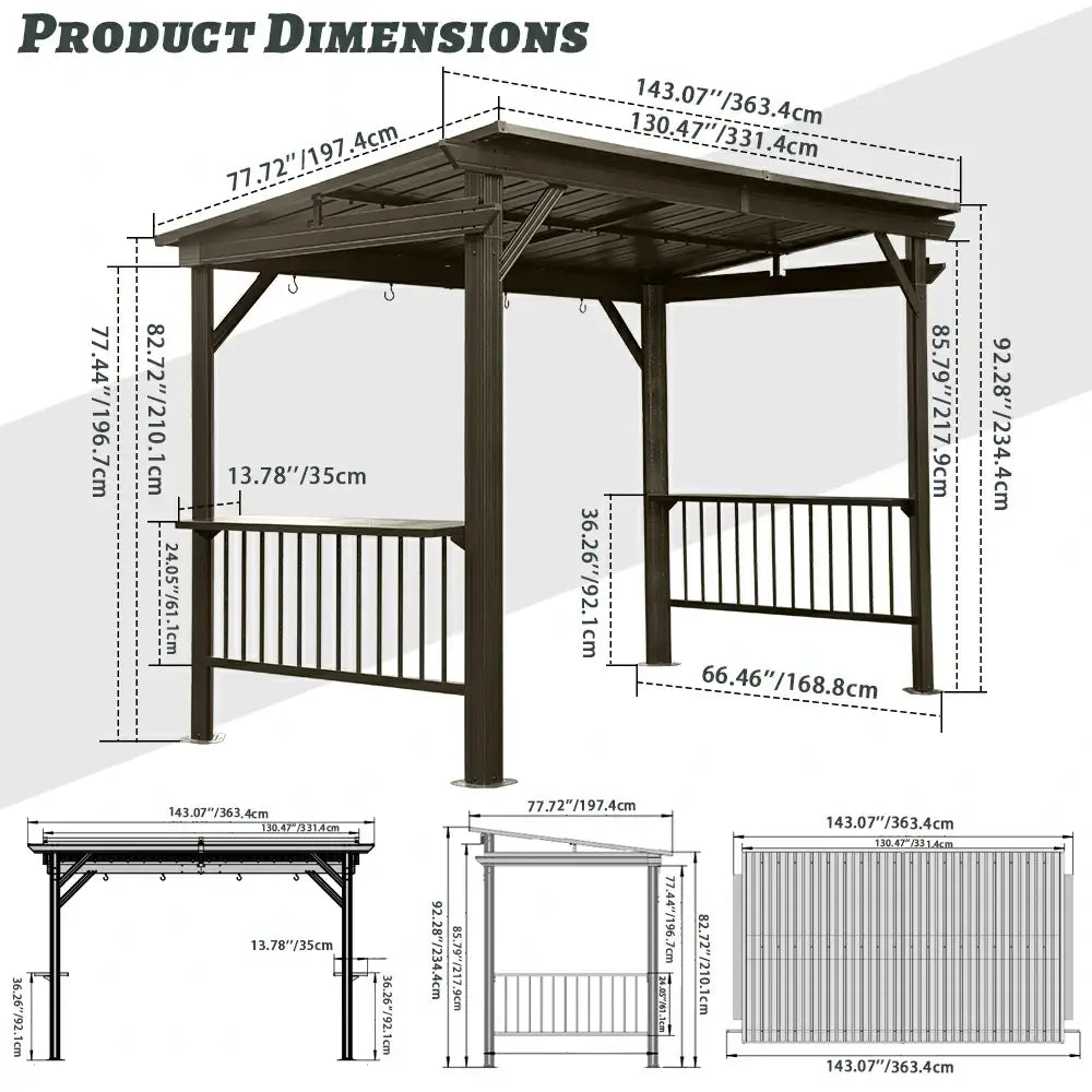domi_6.5x12_grill_gazebo#color_brown