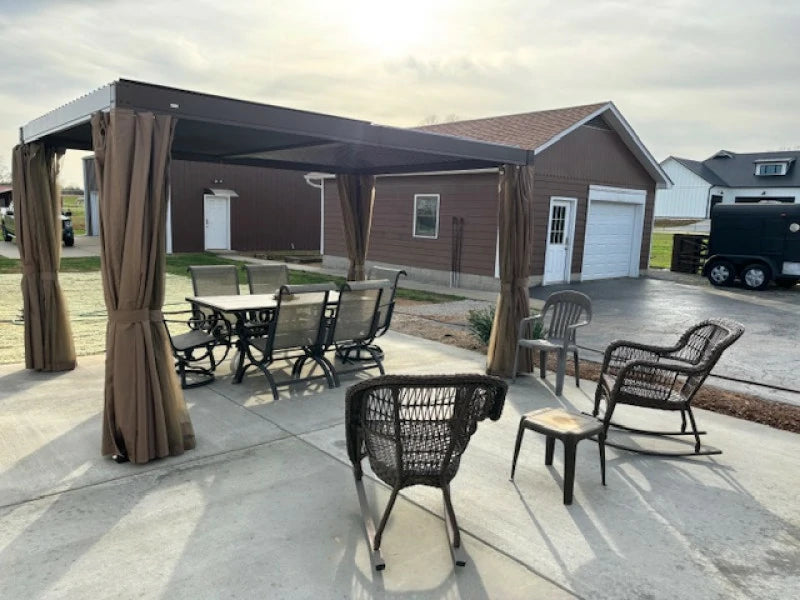 Aluminum Louvered Pergola