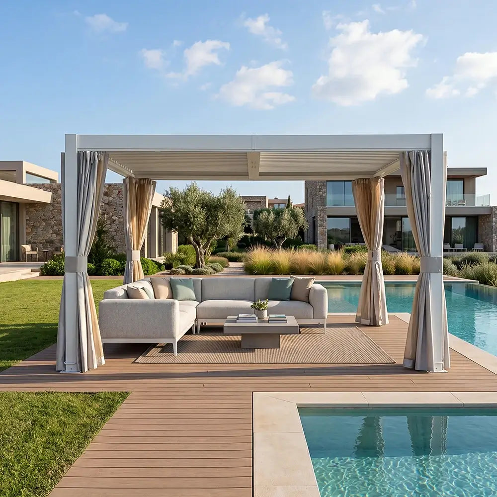 Aluminum Louvered Pergola