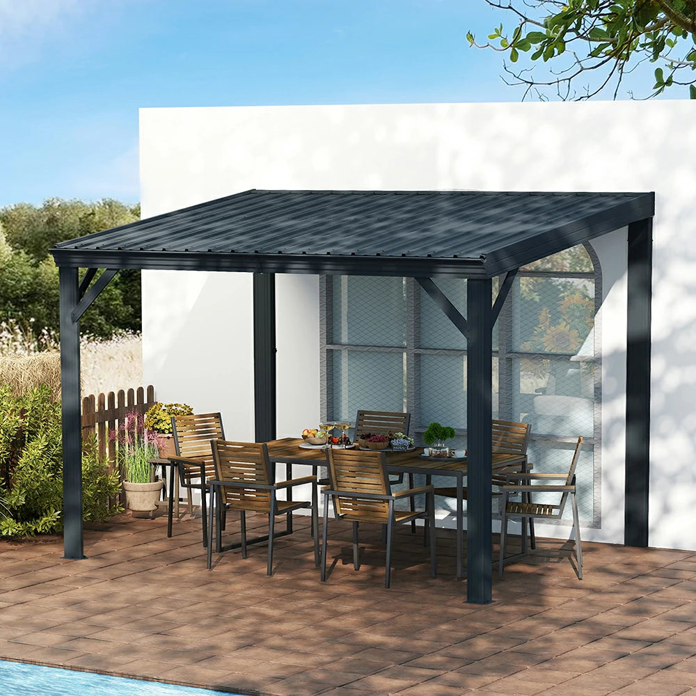 Domi wall mounted gazebo#size_10'x12'