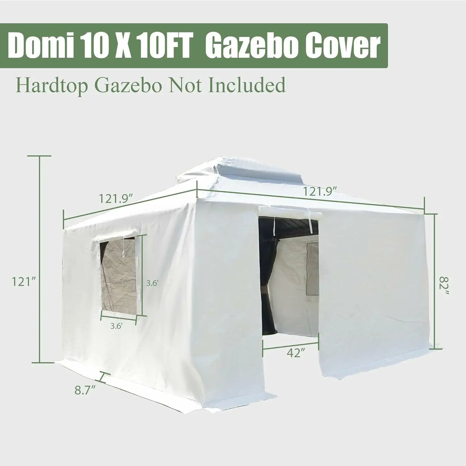 Universal Winter Gazebo Cover