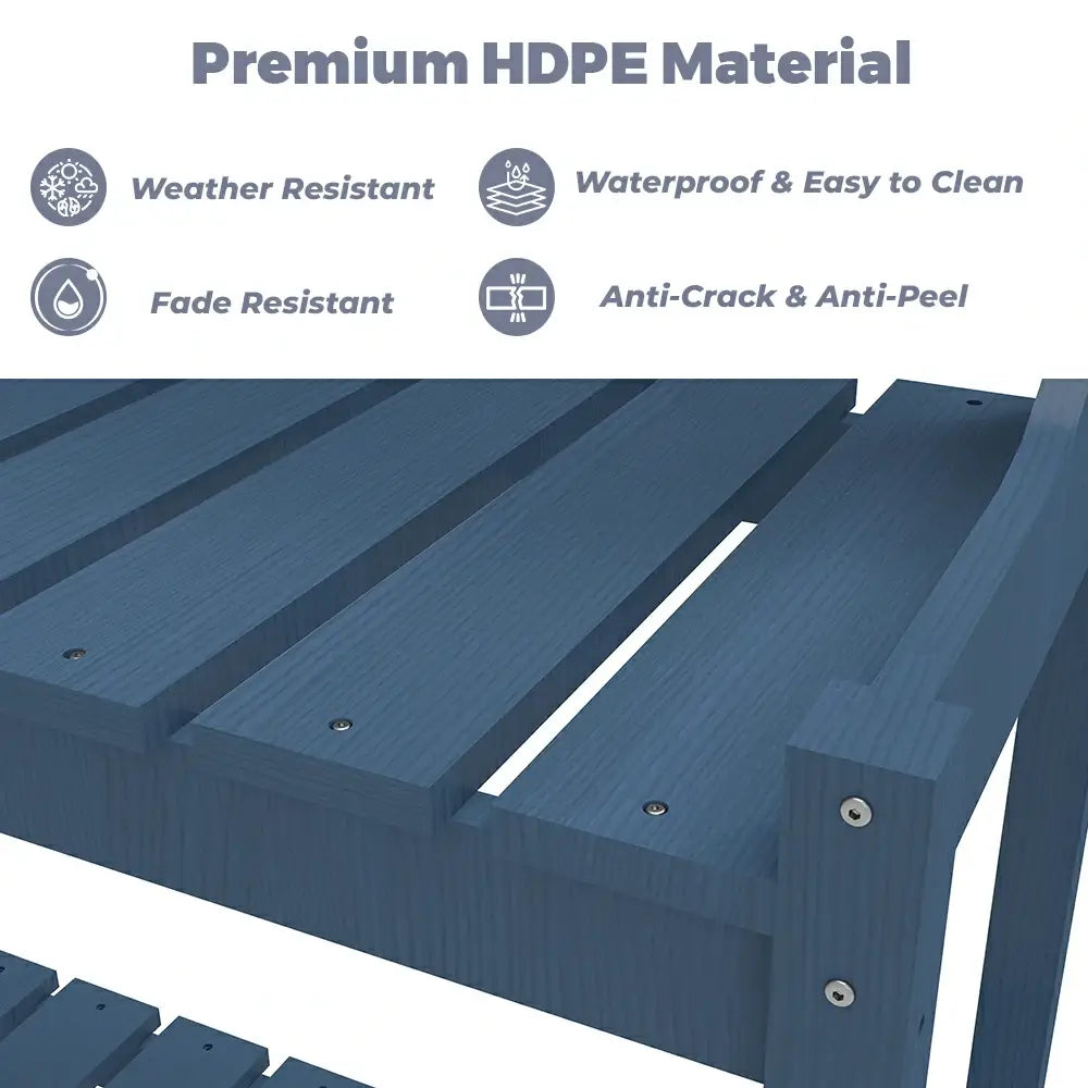 HDPE Outdoor Potting Bench Table