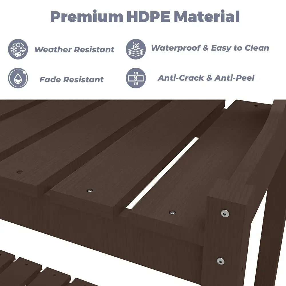 HDPE Outdoor Potting Bench Table