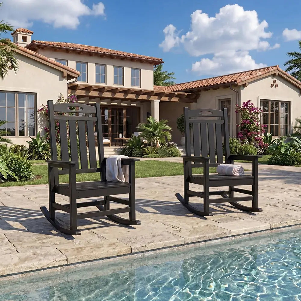 Classic Rocking Chairs - 2 Chairs