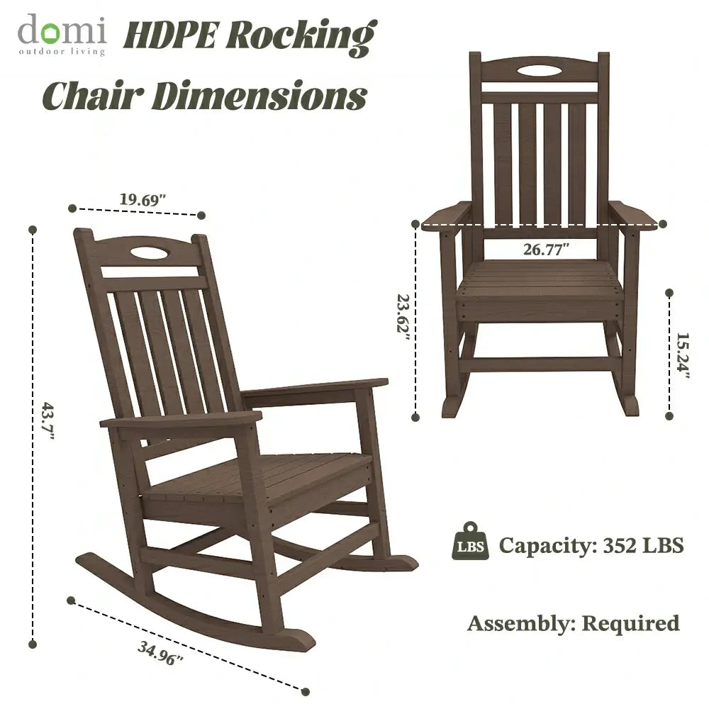 Classic Rocking Chairs - 2 Chairs