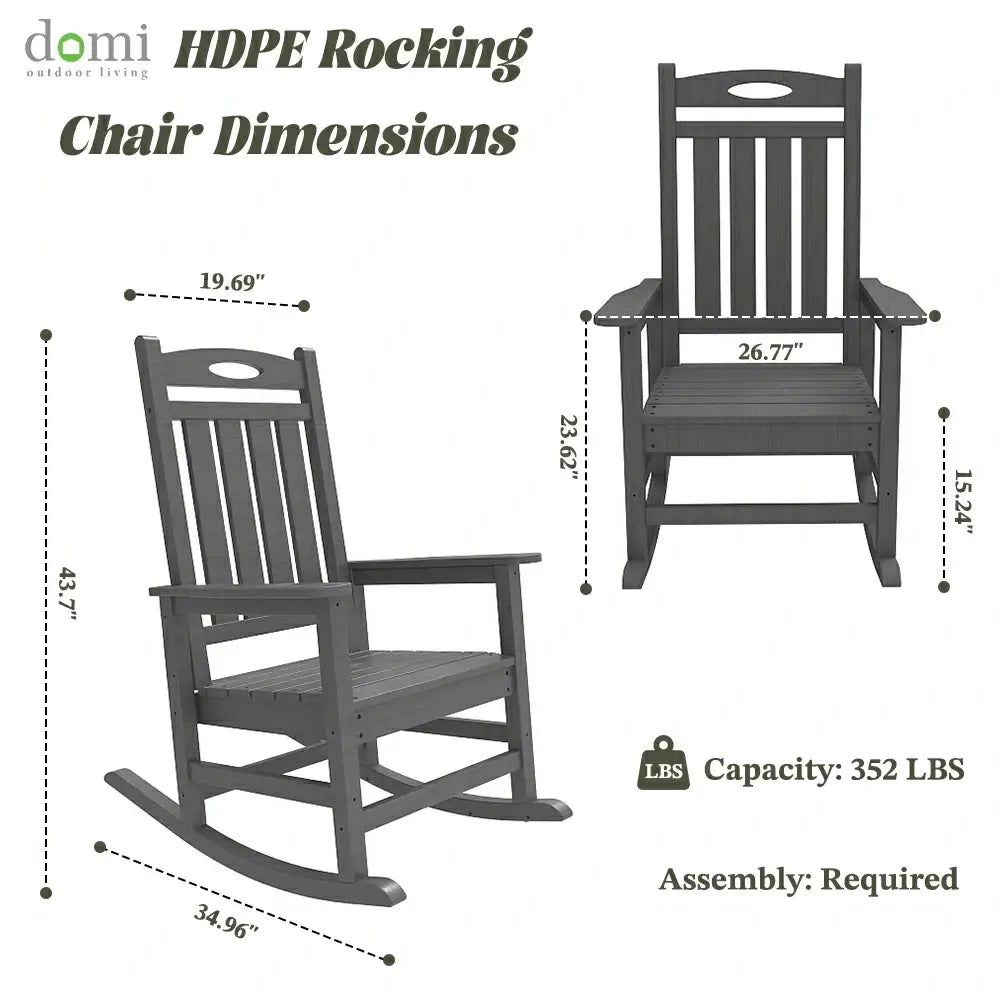 Classic Rocking Chairs - 2 Chairs