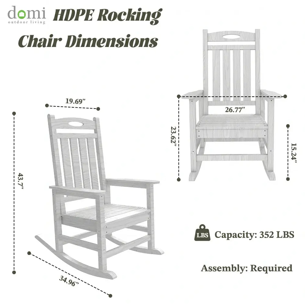 Classic Rocking Chairs - 2 Chairs