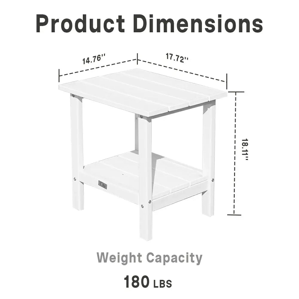 HDPE Outdoor Side Table