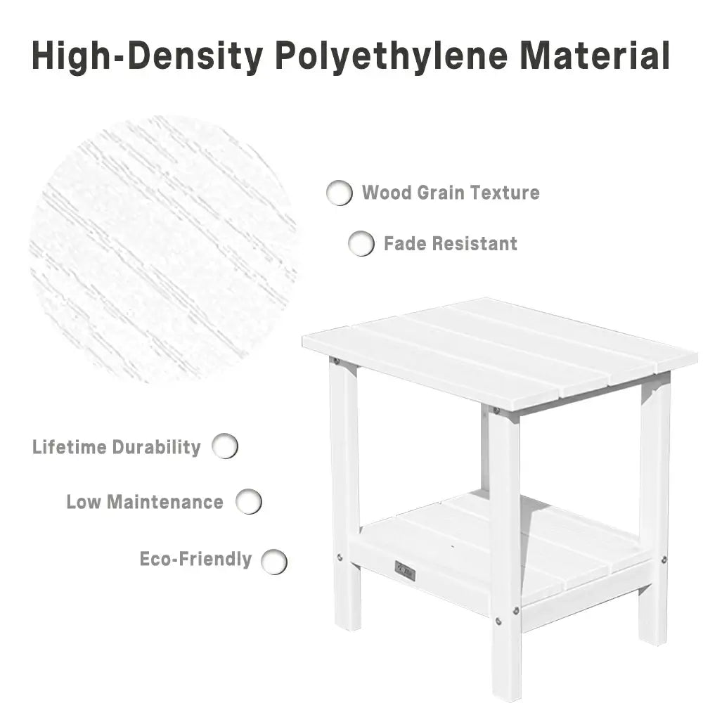 HDPE Outdoor Side Table