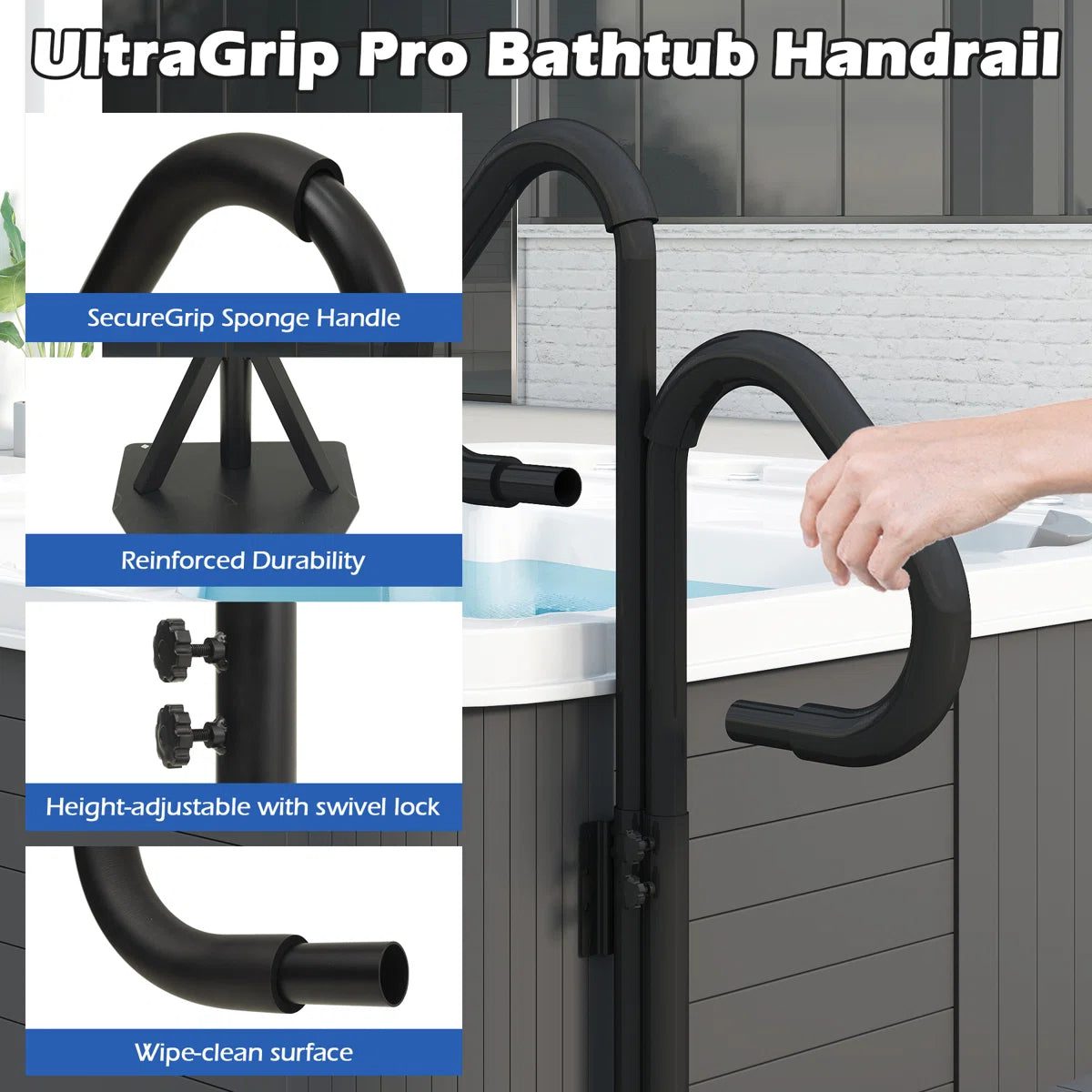 Hot Tub Handrail