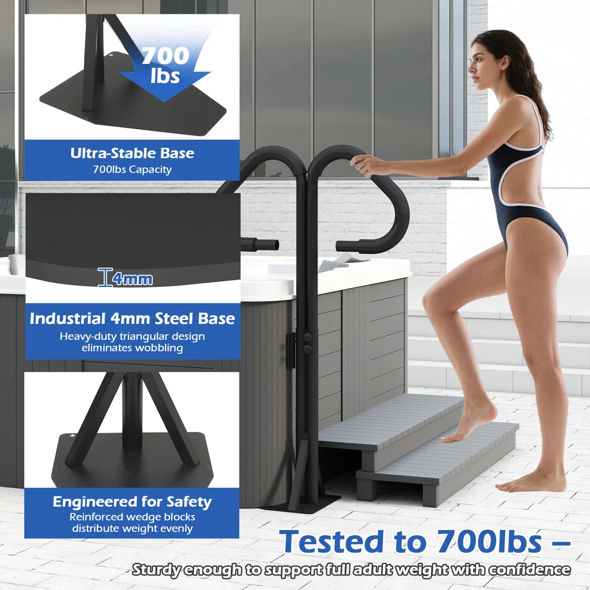 Hot Tub Handrail