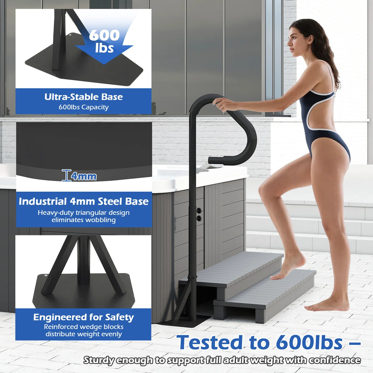 Hot Tub Handrail