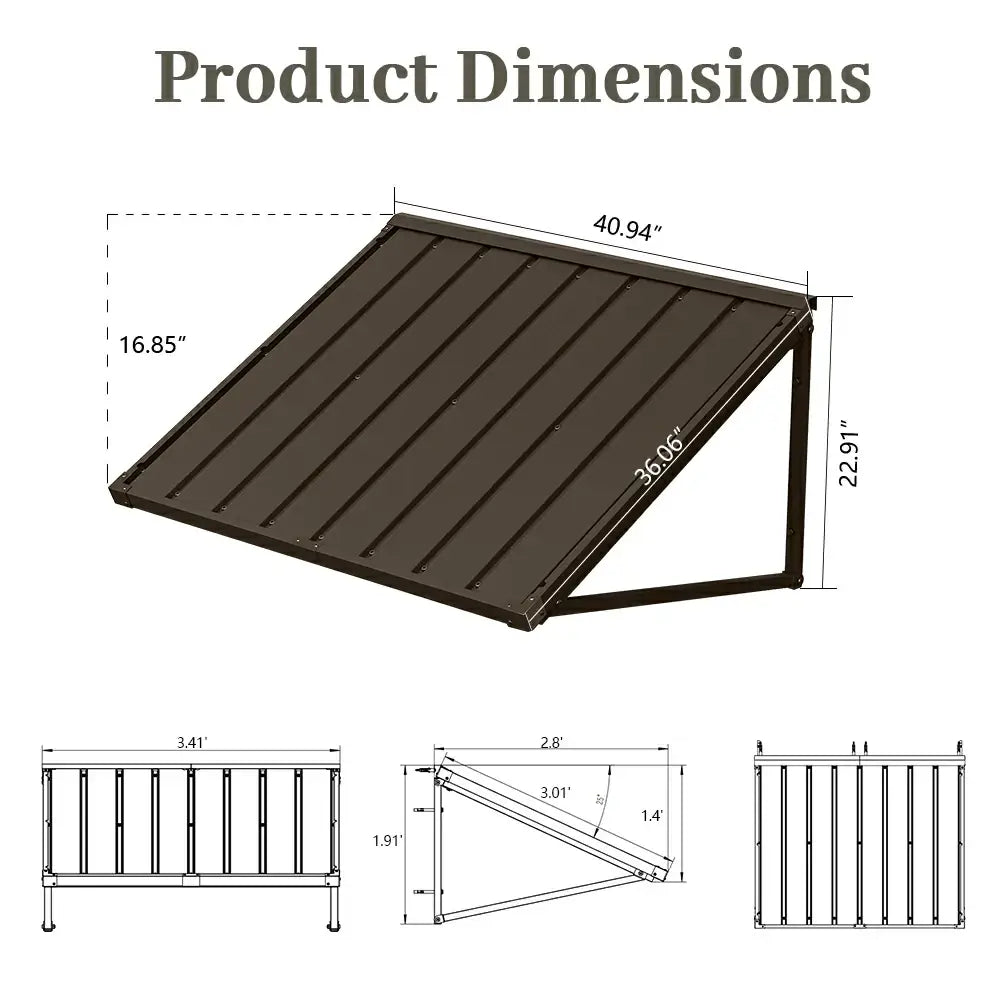Metal Door & Window Awning