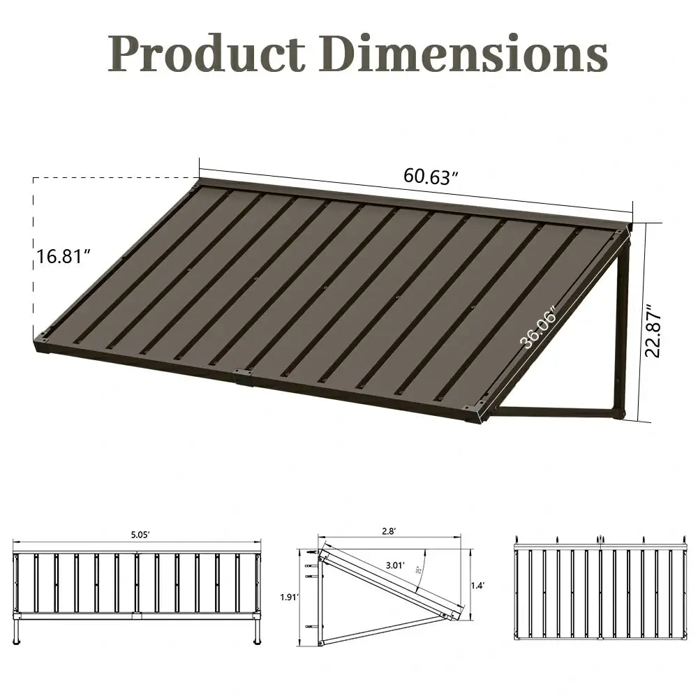 Metal Door & Window Awning