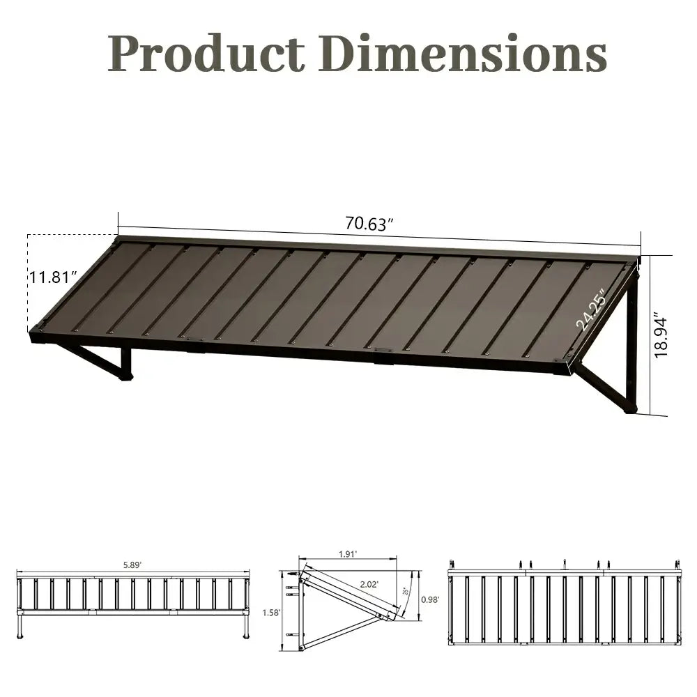 Metal Door & Window Awning