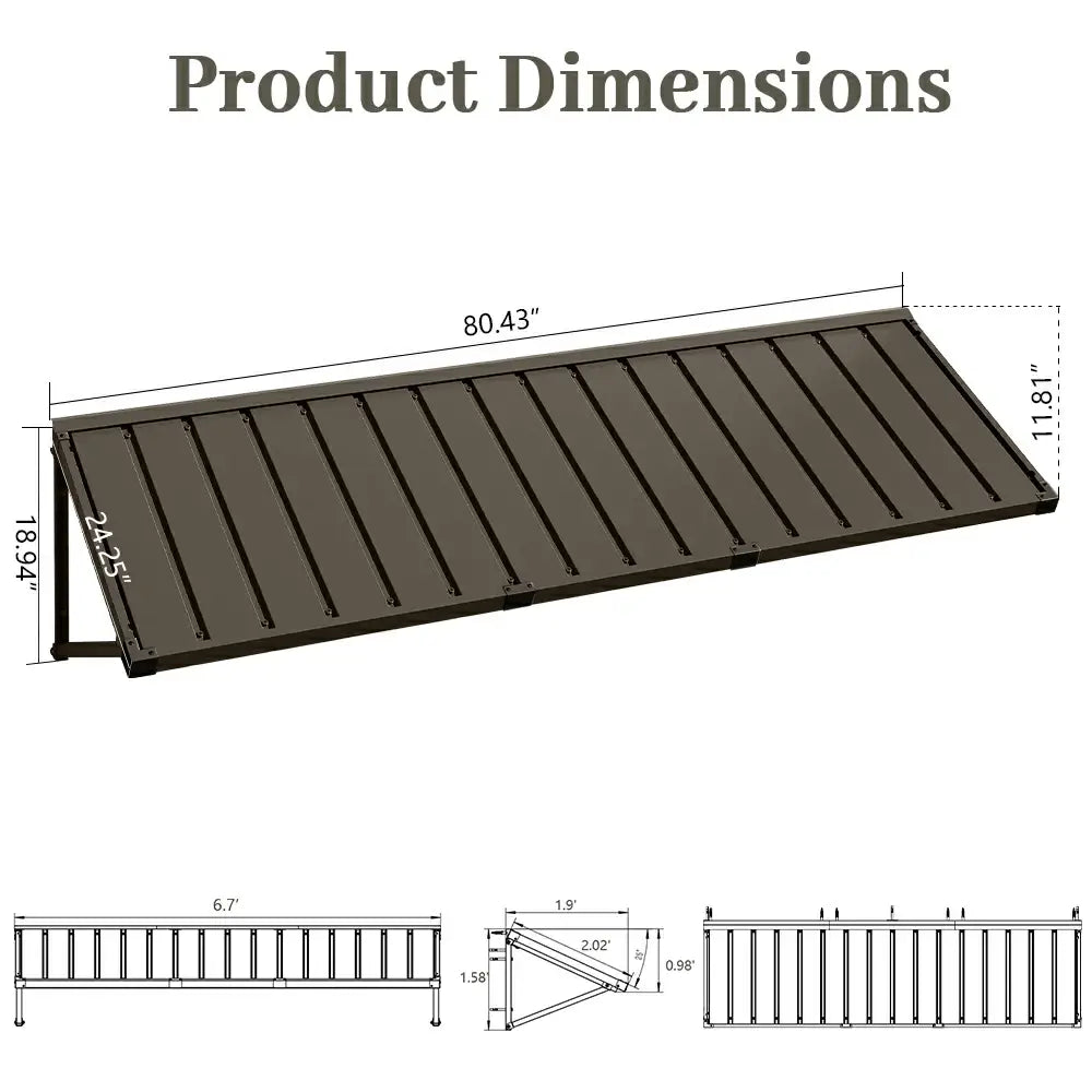 Metal Door & Window Awning