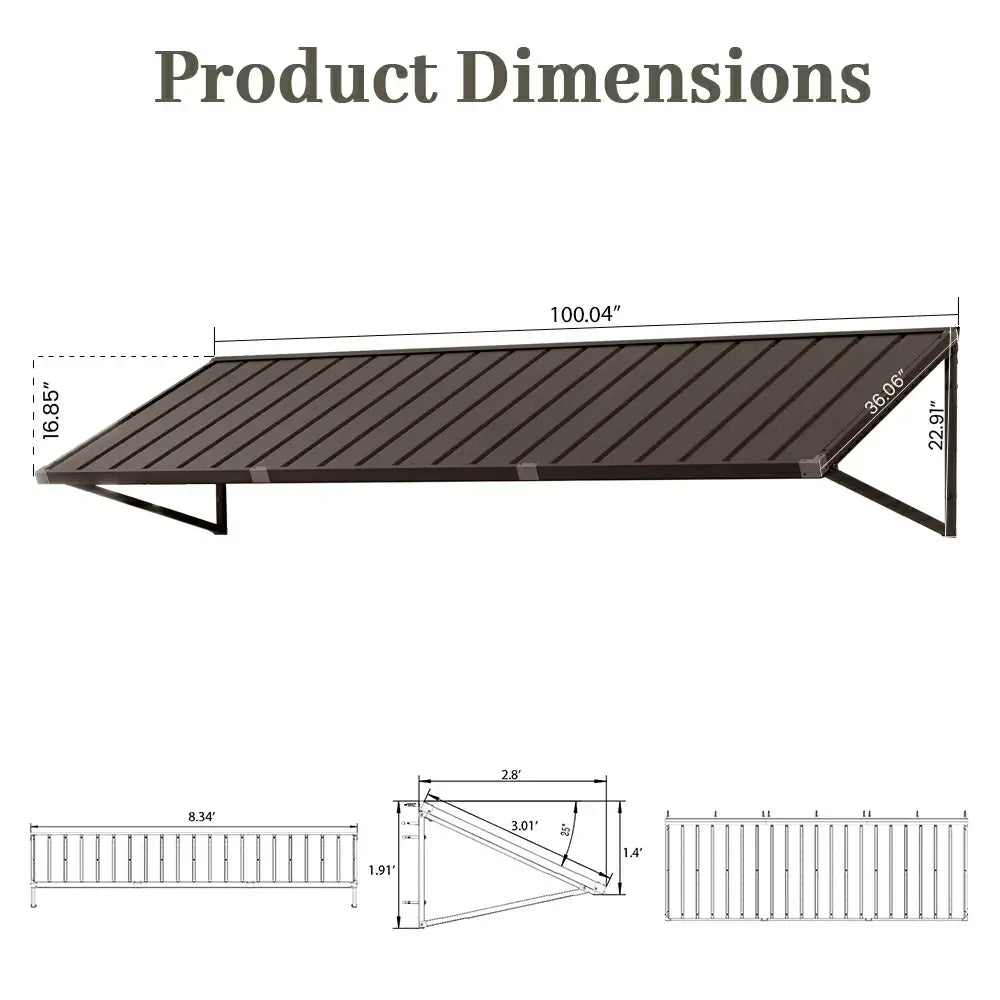 Metal Door & Window Awning