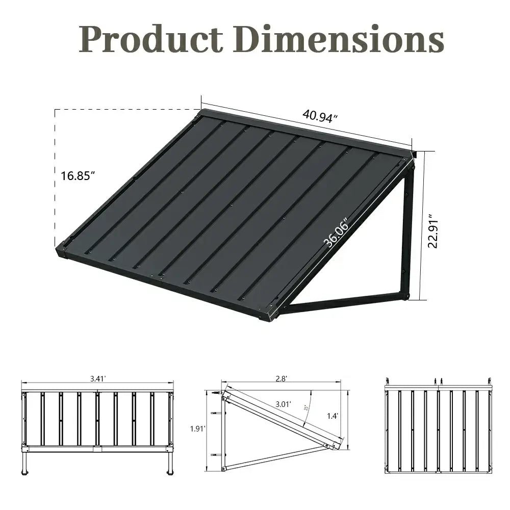 Metal Door & Window Awning