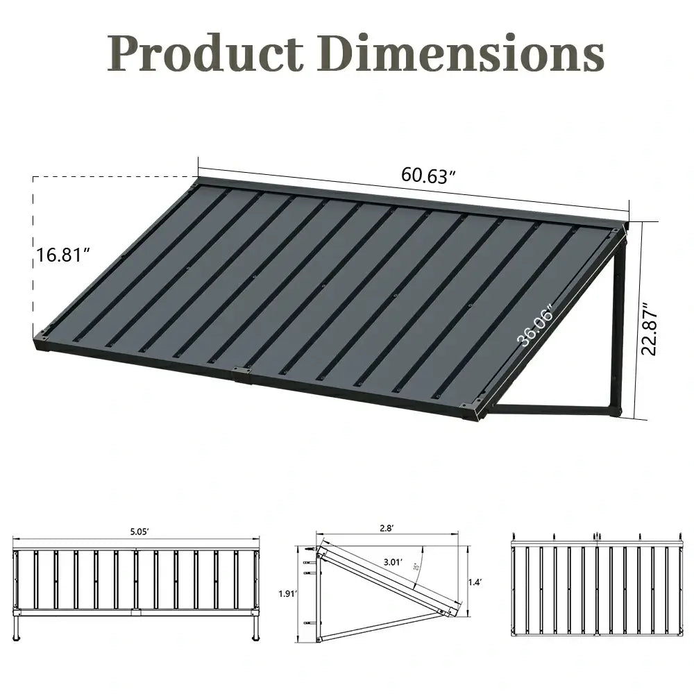 Metal Door & Window Awning