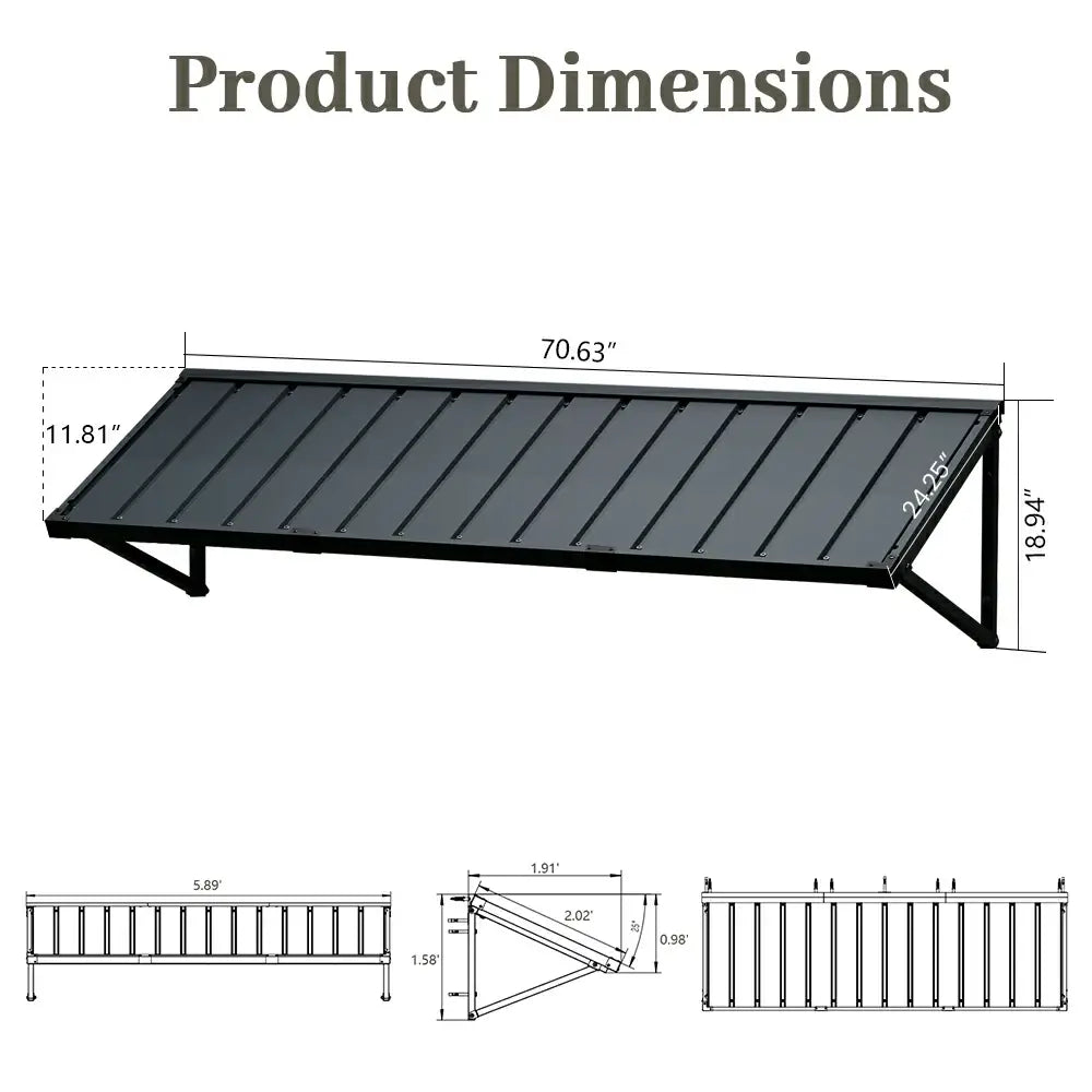 Metal Door & Window Awning