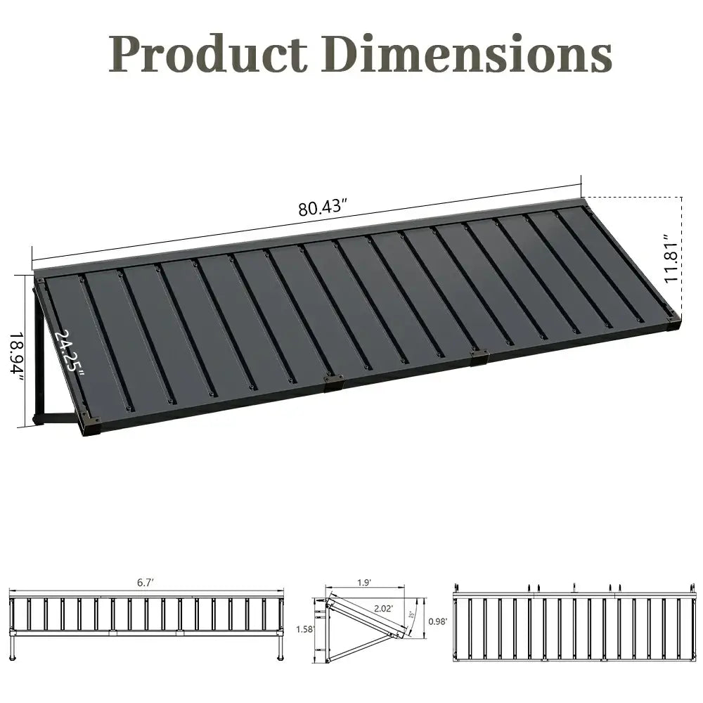 Metal Door & Window Awning