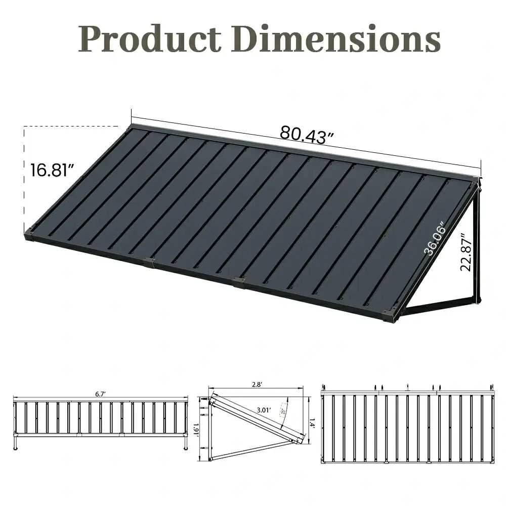 Metal Door & Window Awning