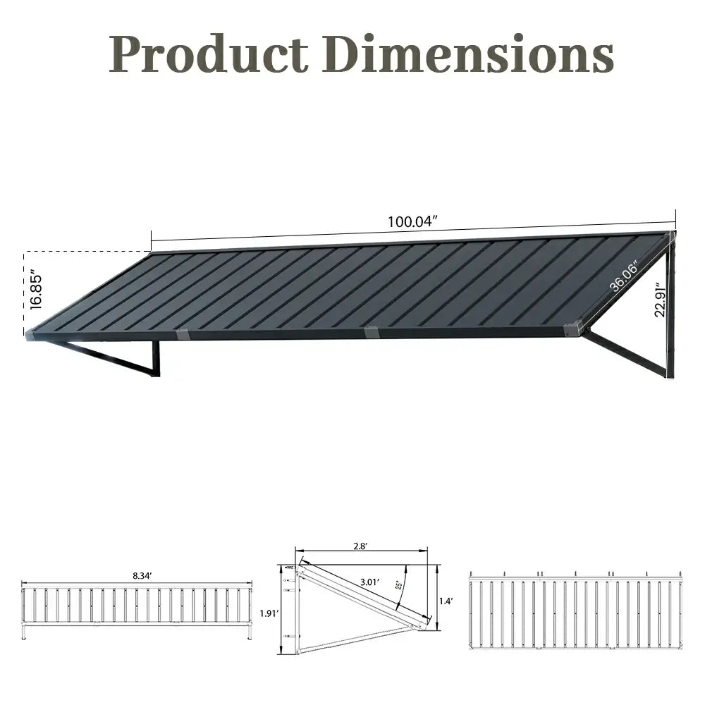 Metal Door & Window Awning