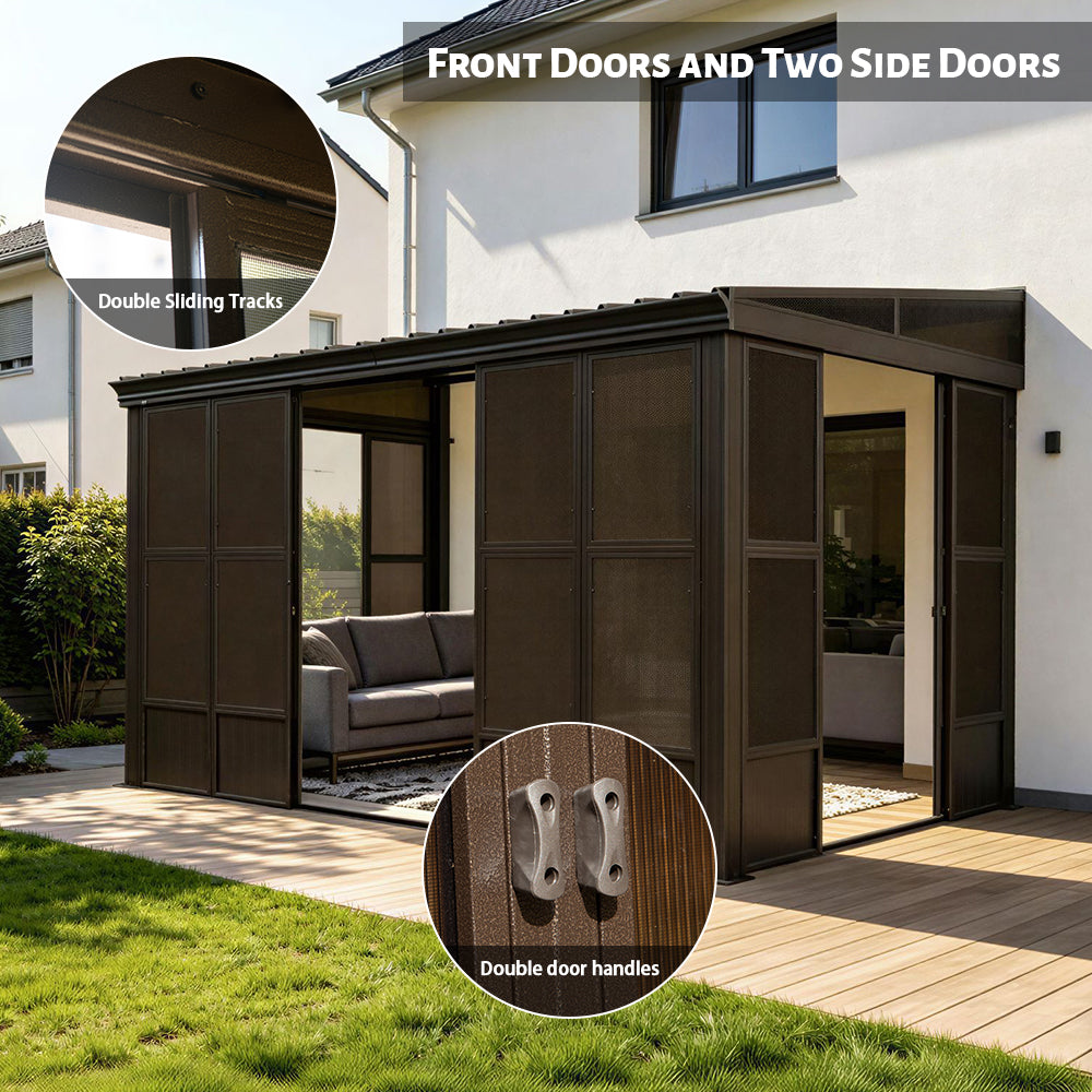 Domi wall mounted sunroom#size_10'x12'