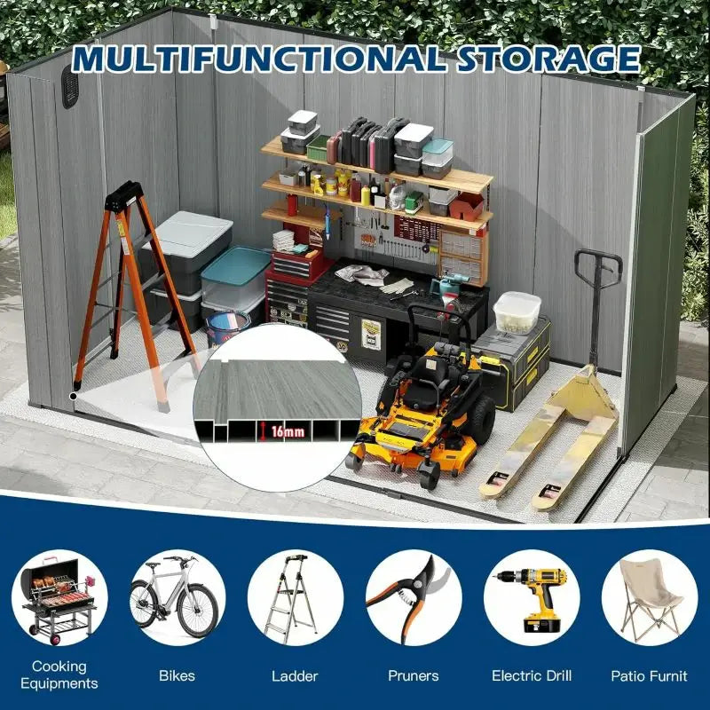 domi resin storage shed#size_6.2' x 11'