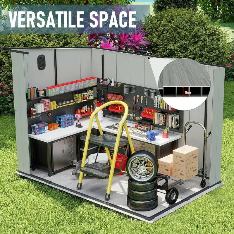 domi resin storage shed#size_6.2' x 7.8'