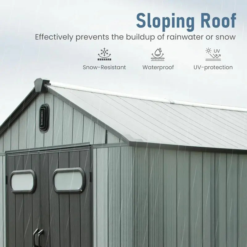 domi resin storage shed#size_6' x 6'