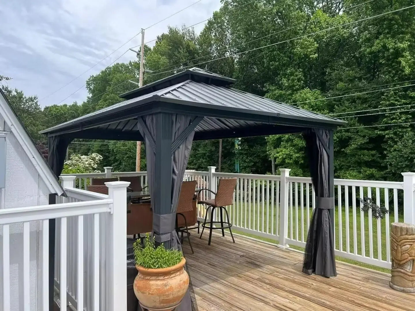 Domi Outdoor Living Hardtop Gazebo#size_8'x10'
