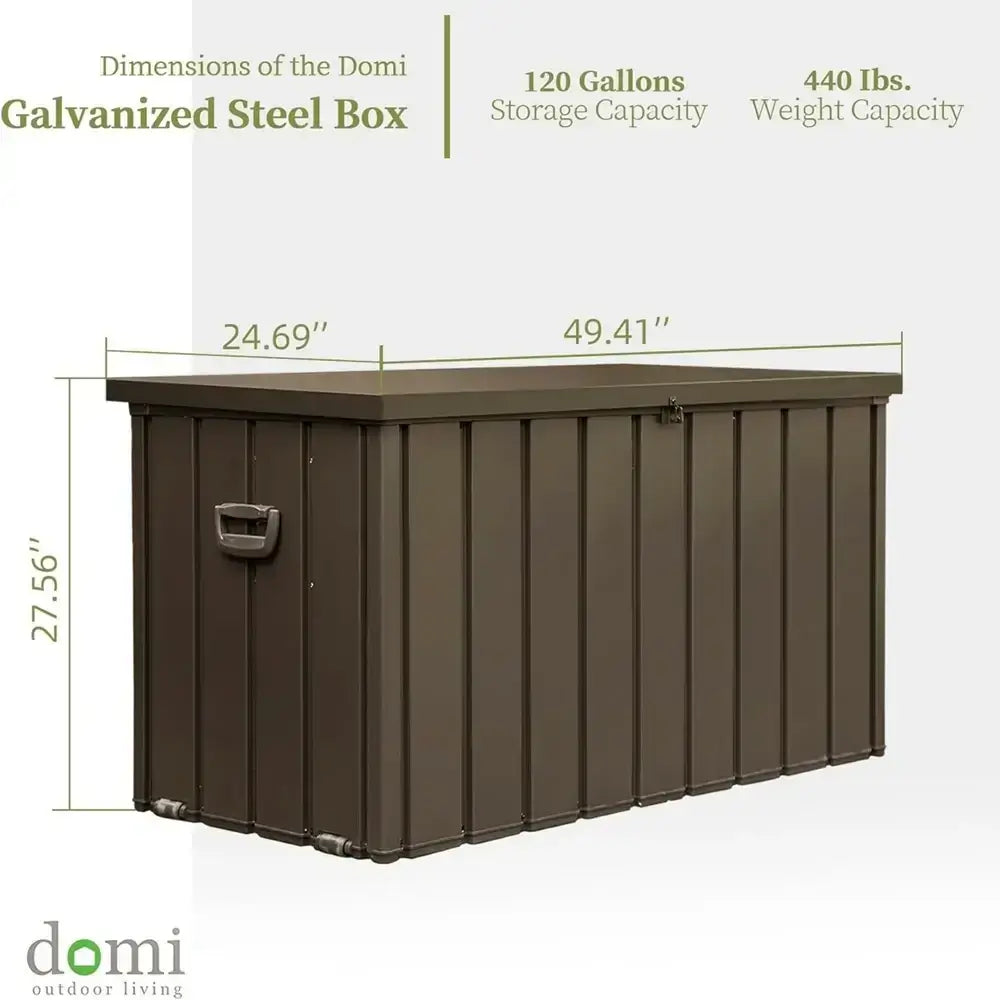 Domi Outdoor Living deck box#capacity_120 gallons