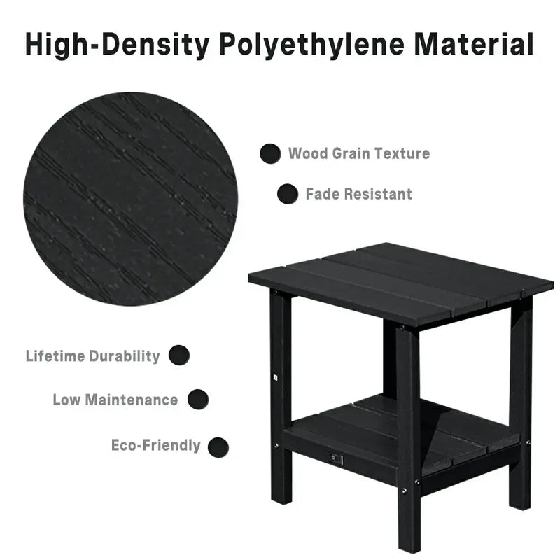 HDPE Outdoor Side Table