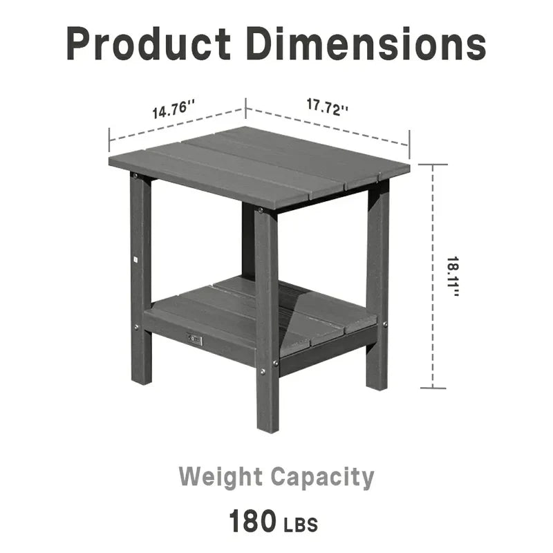 HDPE Outdoor Side Table