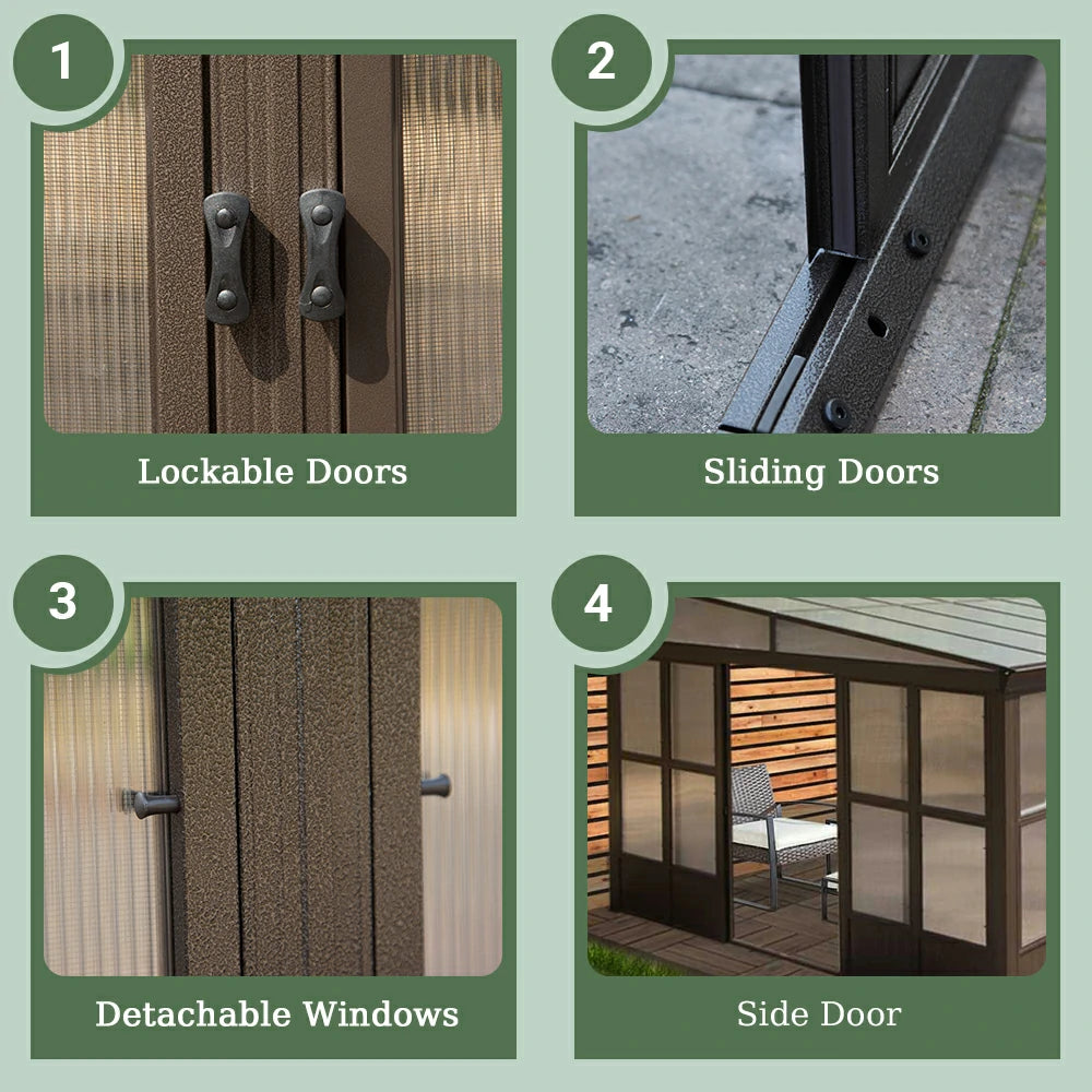 pc wall mounted sunroom#size_12'x16'