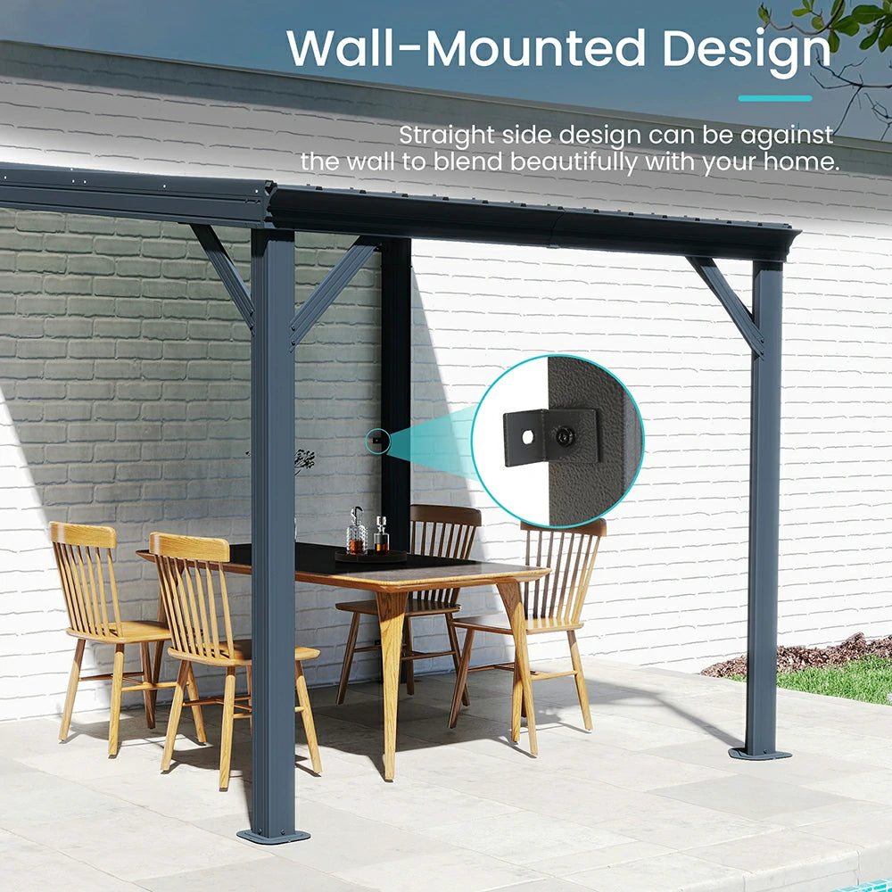 Domi wall mounted gazebo#size_10'x10'