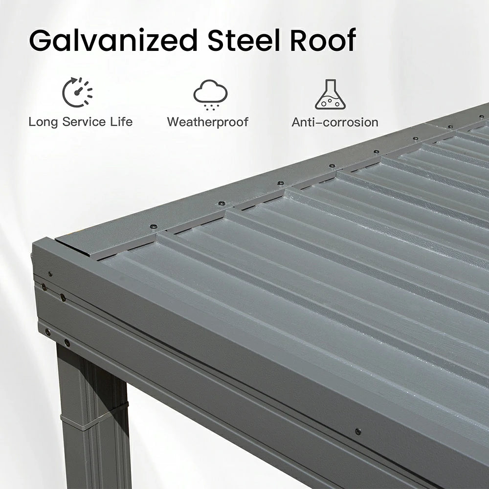 Domi wall mounted gazebo#size_10'x12'