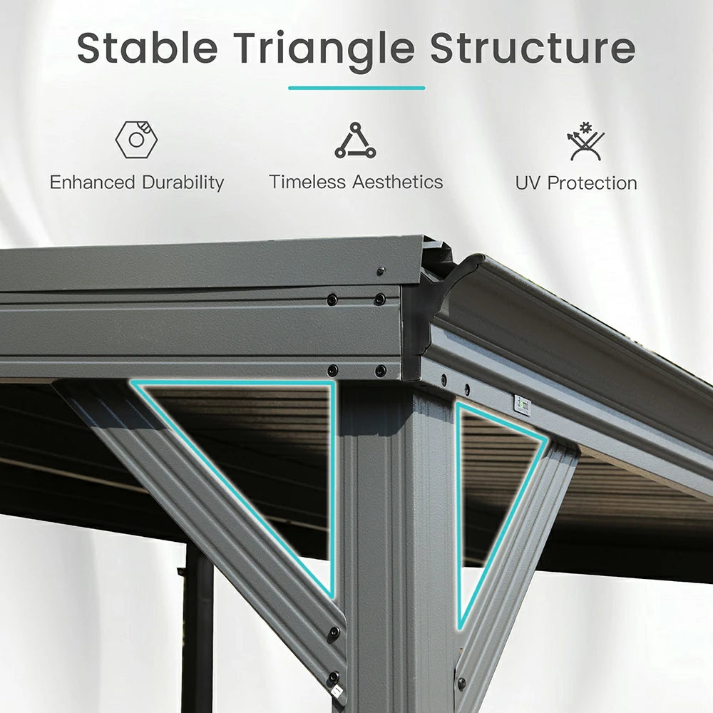 Domi wall mounted gazebo#size_10'x14'