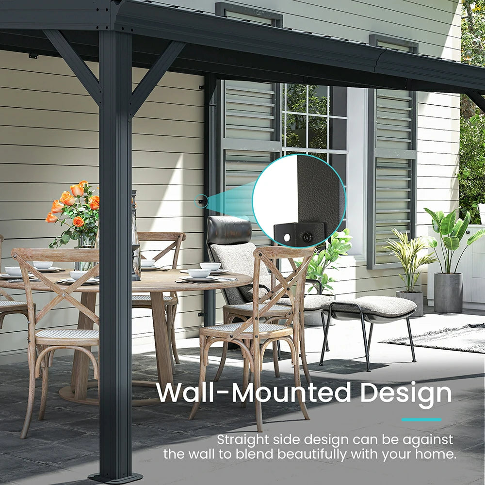 Domi wall mounted gazebo#size_10'x14'
