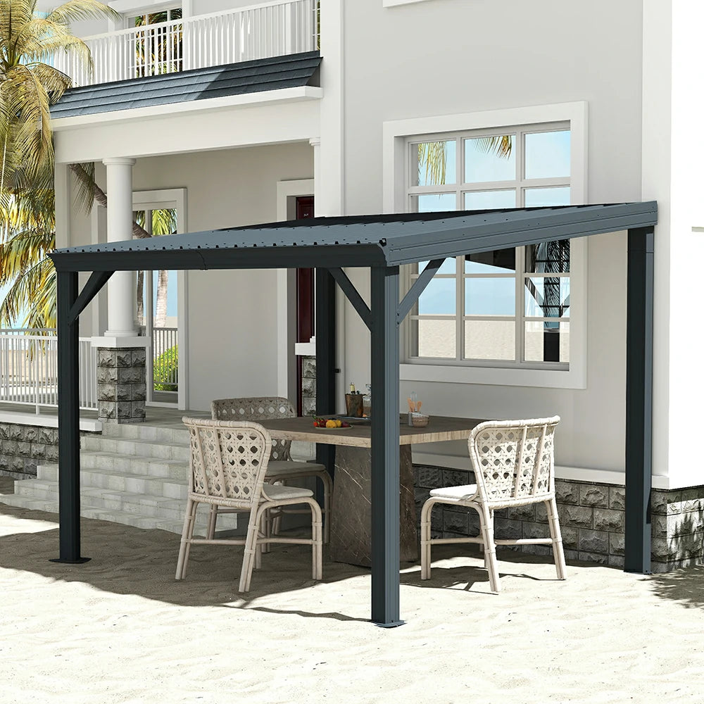 Domi wall mounted gazebo#size_8'x10'