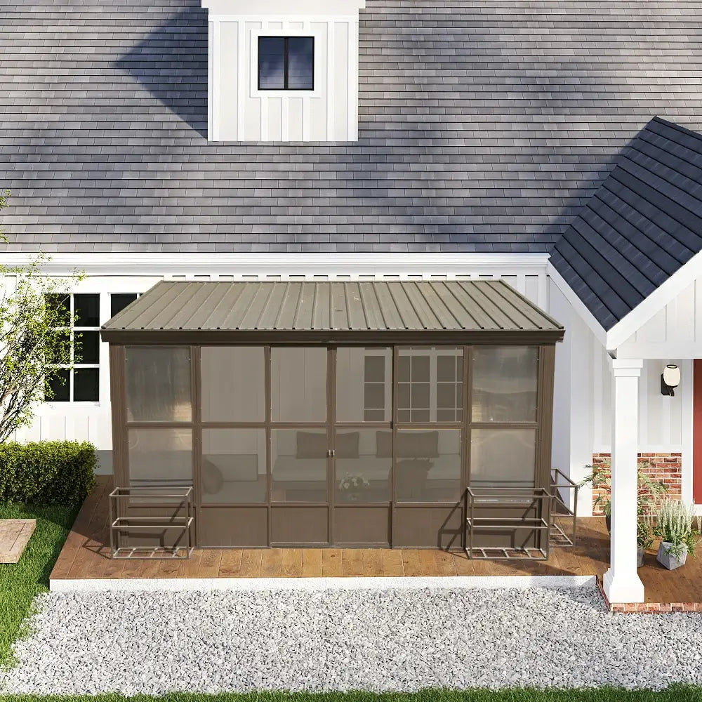 Domi wall mounted sunroom#size_10'x14'